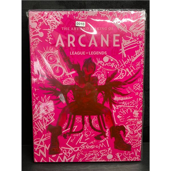 The Art and Making of Arcane (Gaming) League of Legends Hardcover Book - New Sealed