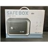 Image 3 : Safe Box/Keepsake Locking Box with Key/Passcode (Black) Money Safe/Piggy Bank Box - New