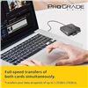 Image 4 : Pro Grade Digital USB 3.2. Gen 2 Dual-Slot SD Card Reader for Content Creators - New