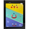 Image 1 : Pokemon Card Storage Binder - Zip-Up Premium Leather Design (Holds Approx. 400 Cards) - New
