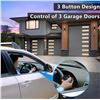 Image 9 : 6 Universal Garage Door Remotes - Compatible with Liftmaster/Craftsman/Chamberlain etc. - New