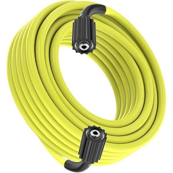 50FT Pressure Washer Hose - High Pressure 1/4" Hose, 7500 Max PSI - Brand New!