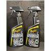 Image 9 : Lot of 2 Meguiar's Ultimate All Wheel Cleaner (709ml) Safe for All Wheels/Dissolves Brake Dust - New