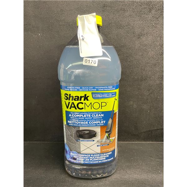 Shark VacMop Multi-Surface Floor Cleaner (2L Jug) Streak-Free/Quick-Dry - New
