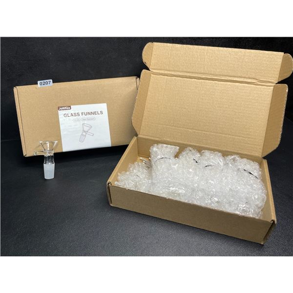 2 Boxes (6PCS Each) Replacement Glass Bowls for Bongs/Pipes etc. Heat-Resistant Glass Bowls - New