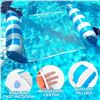 Image 3 : 3-Pack of Inflatable Pool Float Hammocks/Water Hammocks for Lounging - New