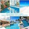 Image 4 : 3-Pack of Inflatable Pool Float Hammocks/Water Hammocks for Lounging - New