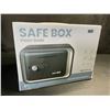 Image 3 : Safe Box/Keepsake Locking Box with Key/Passcode (Black) Money Safe/Piggy Bank Box - New