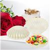 Image 2 : 2 Packs (10PCS Each) Seashell Candy Boxes/Plastic Seashell Containers - New