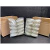 Image 3 : 2 Packs (10PCS Each) Seashell Candy Boxes/Plastic Seashell Containers - New