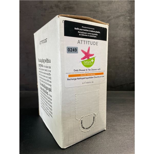 ATTITUDE Daily Shower & Tile Cleaner Refill Box (2L) - New