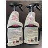 Image 2 : Lot of 2 WEIMAN Quartz Clean & Shine Sprays (710ml) Cleans/Shines/Protects Quartz - New