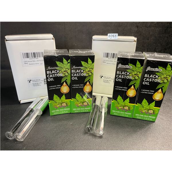 4 Boxes of Jamaican Black Castor Oil (60ml) 100% Pure-Cold-Pressed - New Sealed