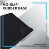 Image 10 : Logitech G640 Large Cloth Gaming Mouse Pad; Optimized for Gaming Sensors; Non-Slip Mouse Mat - New