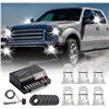 Image 1 : 6 HID Bulbs 120W Hide-A-Way Heavy-Duty Headlight Truck Strobe Light Kit - Brand New!