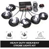 Image 4 : 6 HID Bulbs 120W Hide-A-Way Heavy-Duty Headlight Truck Strobe Light Kit - Brand New!