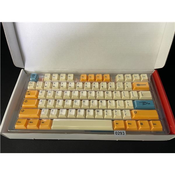 HK Gaming Dye Sublimation PBT Keycaps/Keyboard Caps - Full 108 Keys Set - New