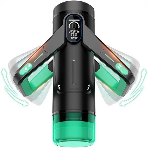 "The Wing" Automatic Electric Masturbator/Sex Toy for Men; 9 Superb Thrusting Settings - NEW SEALED