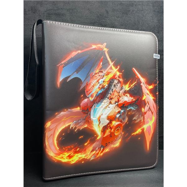 Pokemon Premium Large 13" Leather Card Storage Binder - 1008 Sheets/12-Pocket Pages - New