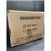 Image 7 : 6-Inch Exhaust Fan with Switch; Powerful/Portable Ventilation Fan - Easy Install/Versatile Use - New