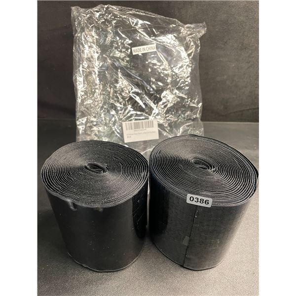 2-Rolls of Heavy-Duty Grip Strips for Couch Cushions/Non-Slip Furniture Grip Tape (4" x 15FT) - New
