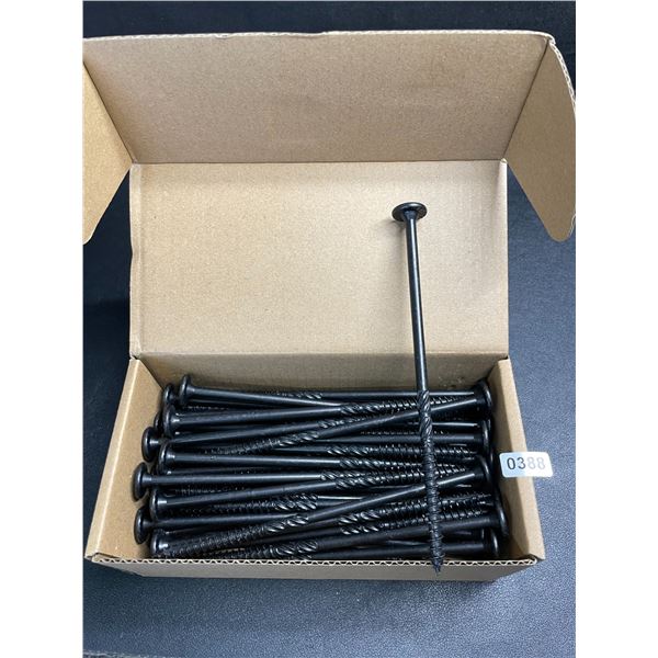 50PC Box of 6" Heavy-Duty Outdoor Deck Screws - Star Drive - New Sealed!