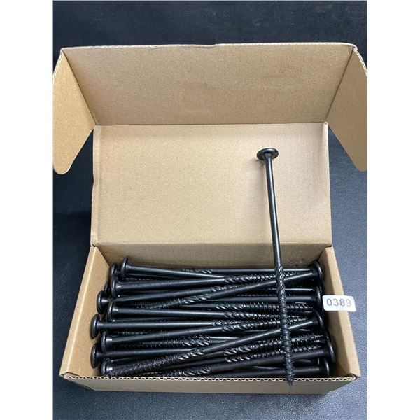 50PC Box of 6" Heavy-Duty Outdoor Deck Screws - Star Drive - New Sealed!