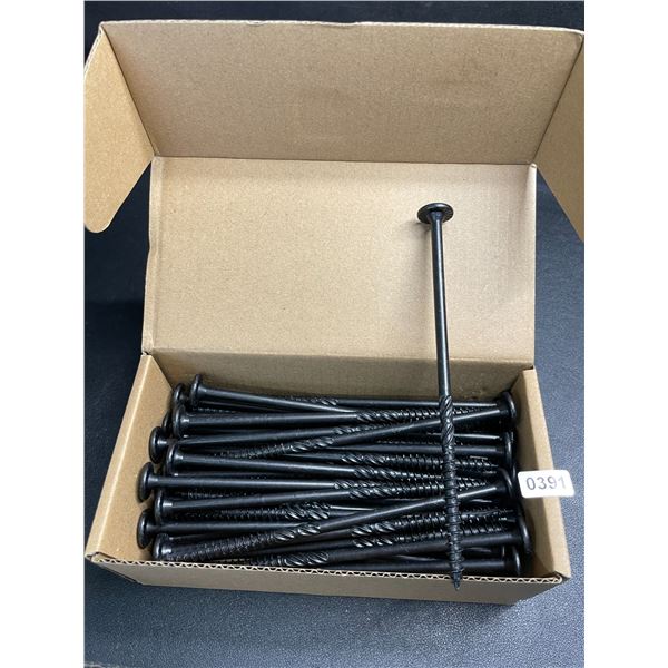 50PC Box of 6" Heavy-Duty Outdoor Deck Screws - Star Drive - New Sealed!