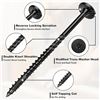 Image 6 : 50PC Box of 6" Heavy-Duty Outdoor Deck Screws - Star Drive - New Sealed!