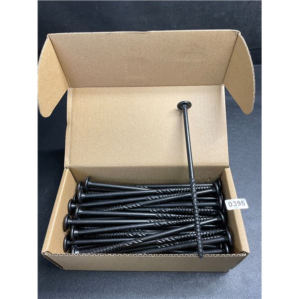 50PC Box of 6" Heavy-Duty Outdoor Deck Screws - Star Drive - New Sealed!