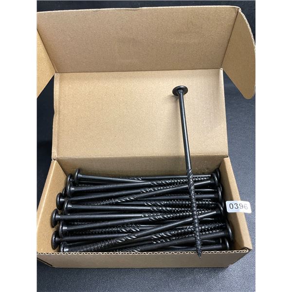 50PC Box of 6" Heavy-Duty Outdoor Deck Screws - Star Drive - New Sealed!