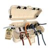 Image 1 : Outdoor Waterproof/Weatherproof Electrical Box; Protects Cords, Plugs, Outlets, Power Strips; New