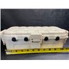 Image 3 : Outdoor Waterproof/Weatherproof Electrical Box; Protects Cords, Plugs, Outlets, Power Strips; New