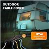 Image 8 : Outdoor Waterproof/Weatherproof Electrical Box; Protects Cords, Plugs, Outlets, Power Strips; New