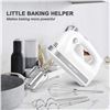 Image 12 : Electric Handheld Kitchen Mixer (400W) 5-Speed Lightweight Mixer w/ Storage Case - Brand New!