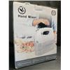 Image 2 : Electric Handheld Kitchen Mixer (400W) 5-Speed Lightweight Mixer w/ Storage Case - Brand New!
