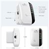 Image 4 : WiFi Extender/Signal Booster (Covers Up to 5000sq.ft & 55 Devices) High Speed/Range Coverage - New