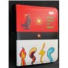 Image 1 : Trading Card Storage Binder - Leather Zip-Up 3-Ring Design (Holds Approx. 400 Cards) - New