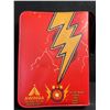 Image 2 : Trading Card Storage Binder - Leather Zip-Up 3-Ring Design (Holds Approx. 400 Cards) - New
