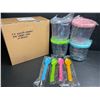 Image 2 : 4PC Ice Cream Containers for Ninja Creami with Lids and Spoons - New