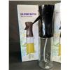Image 2 : Lot of 2 Glass Oil Spray Bottles - New