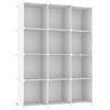 Image 1 : 12-Cube Storage Organizer/Modular Cube Storage Shelf (White) 49" x 35" Size - New (Assembly Req'd)