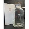 Image 3 : Almond Cow Glass Pitcher/Milk Container with Lid 