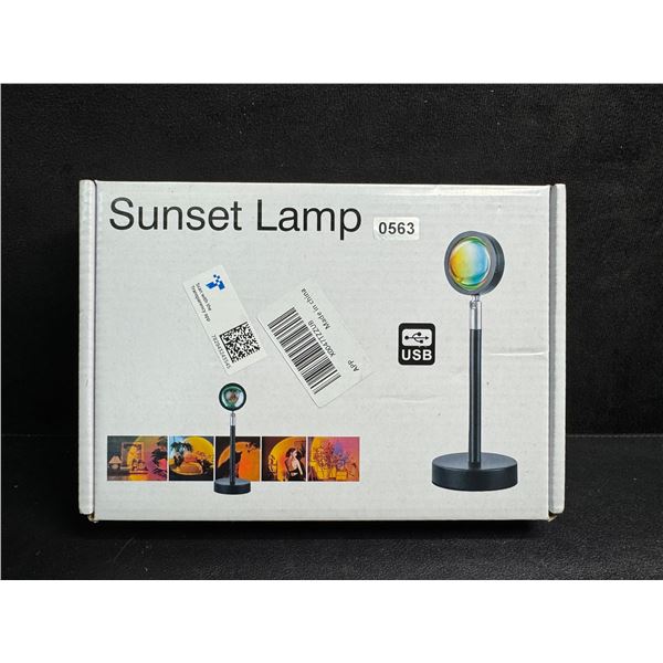 USB Powered Sunset Lamp with Standing Base - New