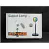 Image 1 : USB Powered Sunset Lamp with Standing Base - New