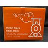 Image 6 : Electric Toy Train Set with Sound & Lights; Magnetic Connection Tracks & Road Signs Play Set - New