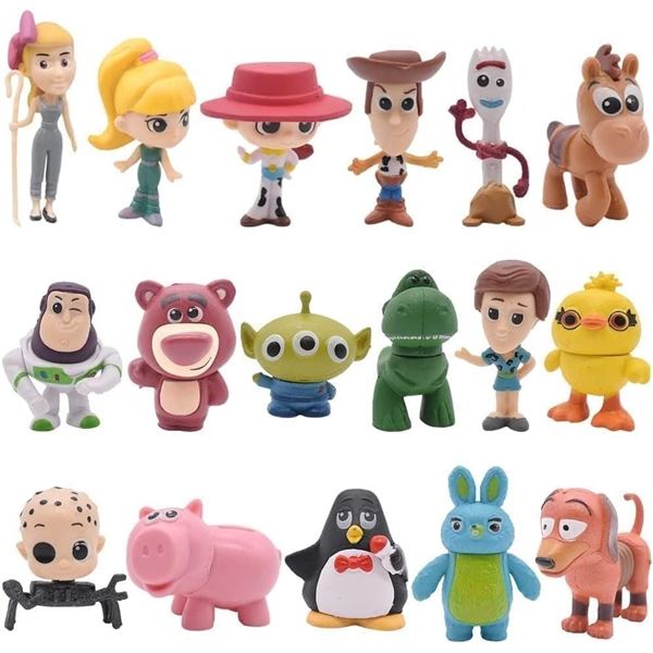 2 Packs of Toy Story Mini Figures (17PCS Each) Assorted Characters - New