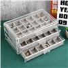 Image 3 : 3-Tier Clear Acrylic Jewelry Organizer Box/Tray for Rings, Necklaces, Earrings - New