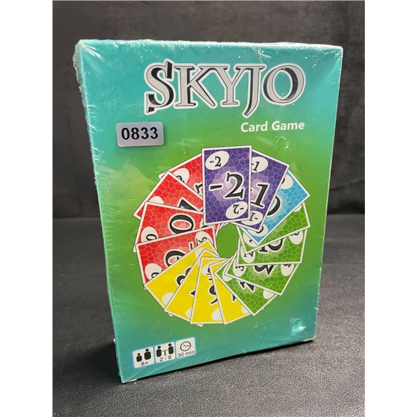 SKYJO Card Game for Adults/Family Game Night - 150 Playing Cards - 2 to 8 Players - New Sealed