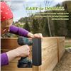 Image 3 : 4-Pack 11" Metal L Brackets for Raised Planters/Flower Boxes - Screws Included - New